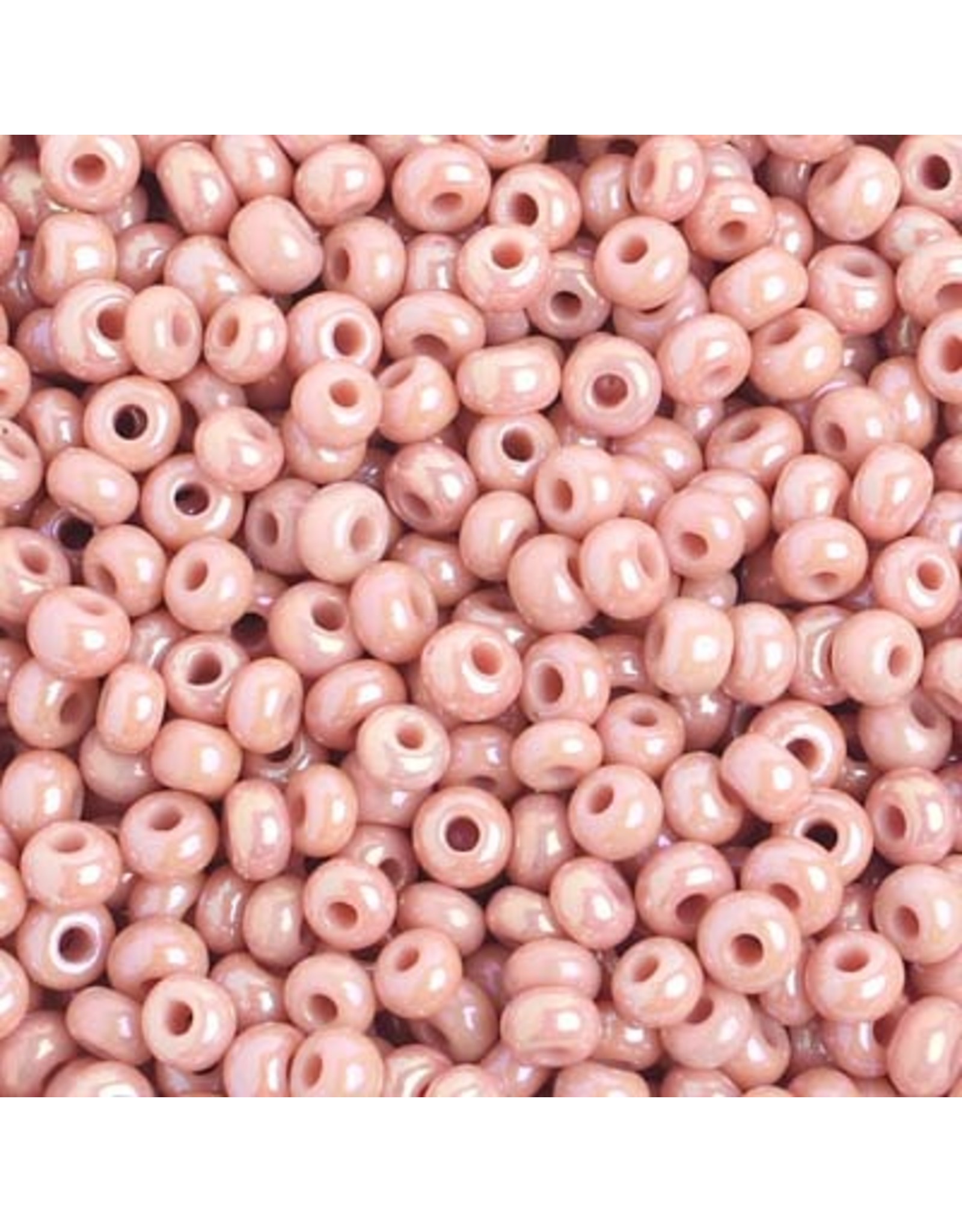 Czech *401017 6   Seed 10g  Opaque Pink AB