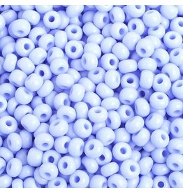 Czech 401075B 6   Seed 250g Opaque Powder Blue