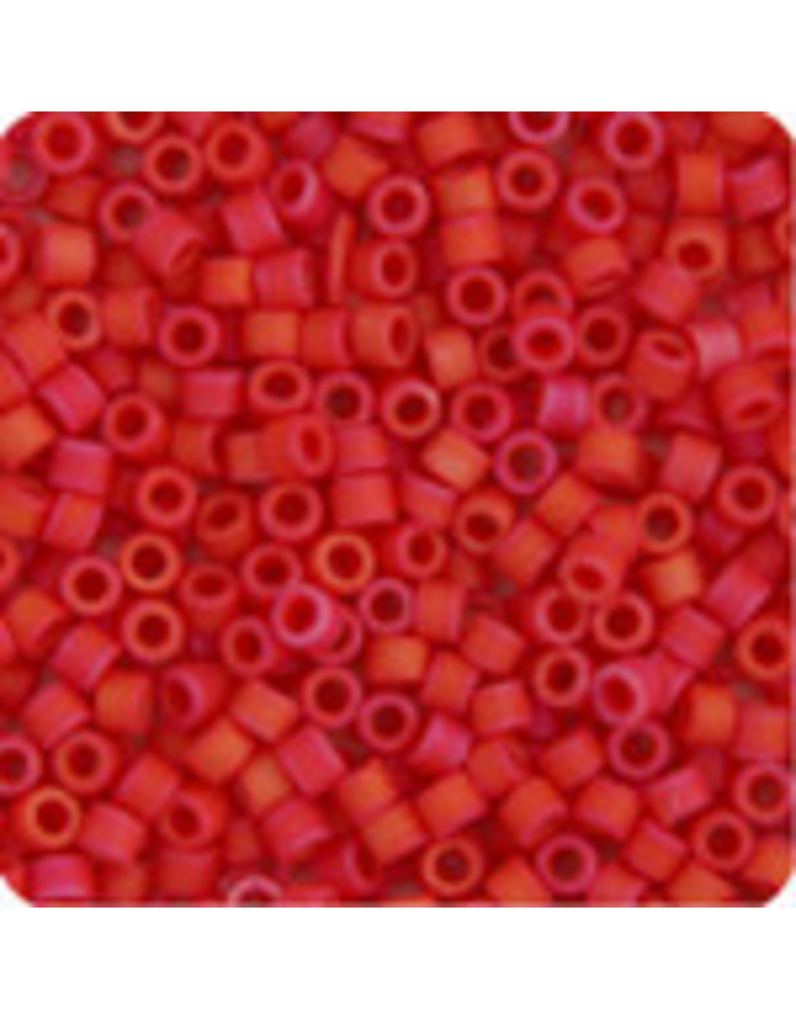 db362 11 Delica 3.5g Opaque Red AB Matte