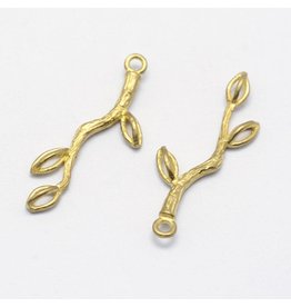 Branch Link Brass (1to3) 31x8mm Unplated x2 NF