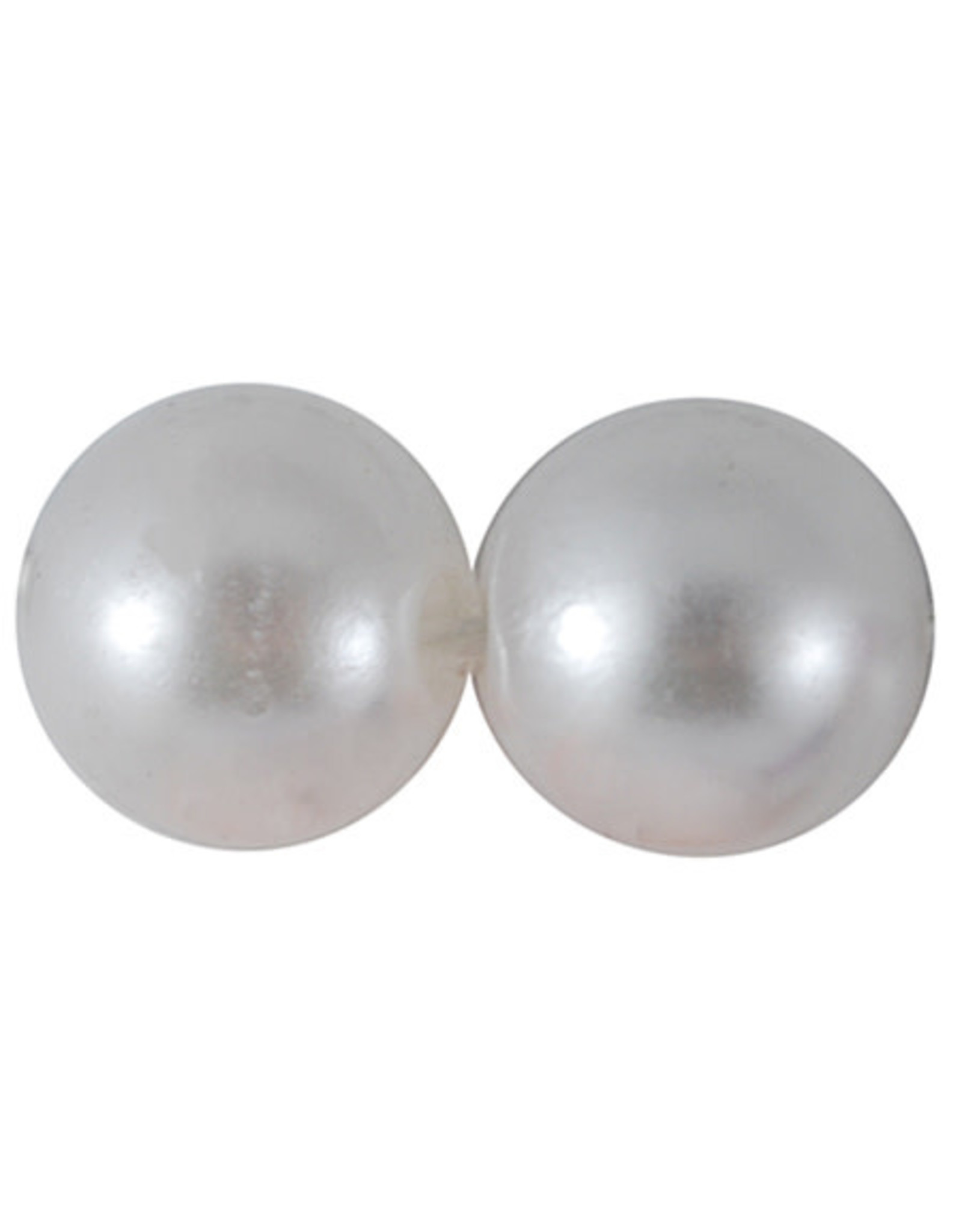 Craft Pearls  20mm White  x10