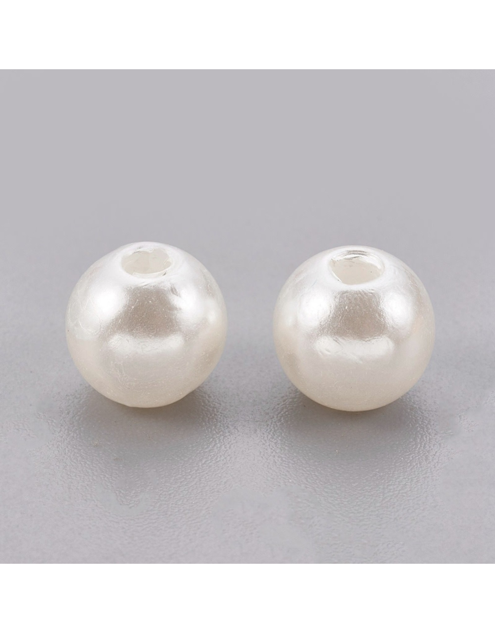 Craft Pearls  18mm Cream  x12