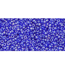 Toho 116 15  Seed 6g  Transparent Cobalt Blue Lustre