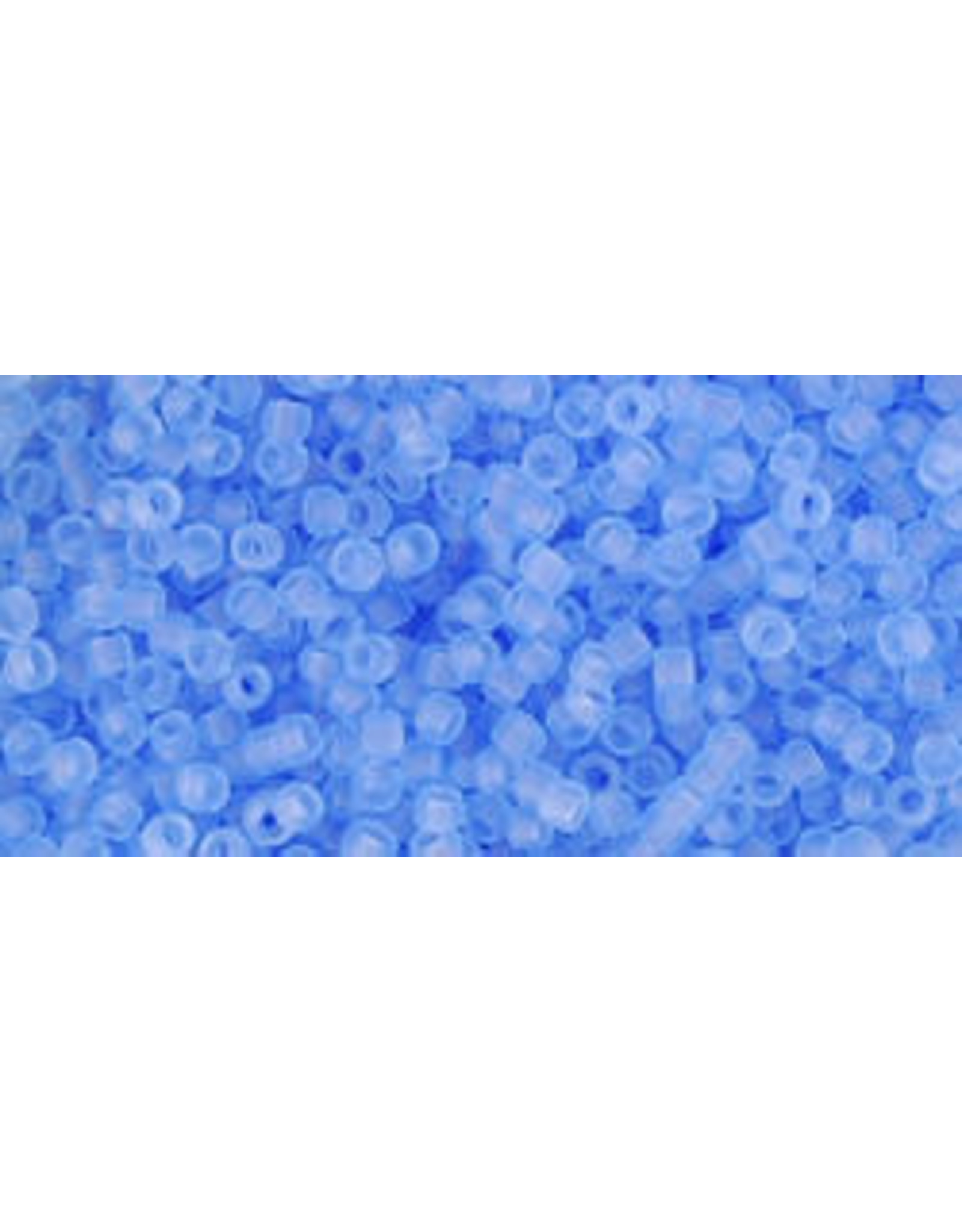 Toho 13f 15  Seed 6g  Transparent Light Sapphire Blue Matte