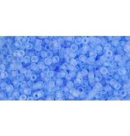 Toho 13f 15  Seed 6g  Transparent Light Sapphire Blue Matte