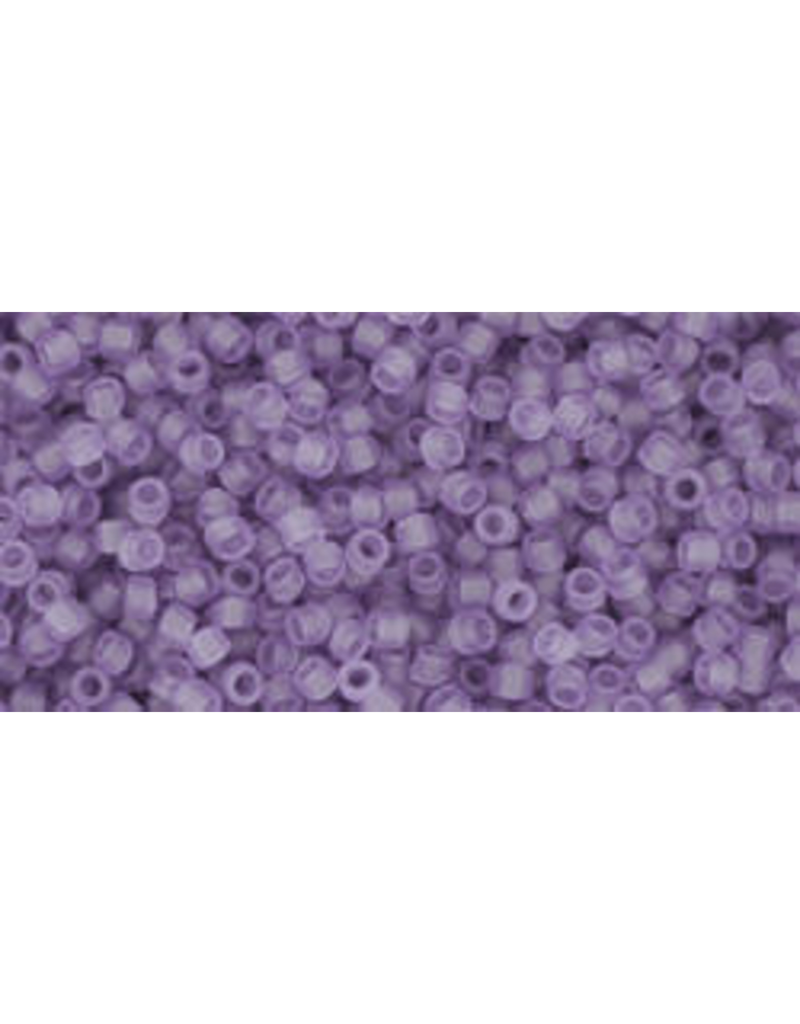 Toho 19f 15  Seed 6g  Transparent Sugar Plum Purple Matte