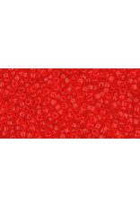 Toho 5b 15  Seed 6g  Transparent Siam Ruby Red