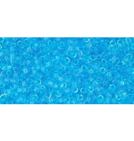 Toho 3 15  Seed 6g  Transparent Aqua Blue