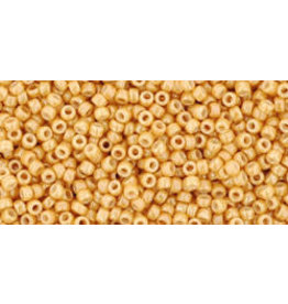 Toho 123d 15 Round 5g Opaque Dark Beige Brown  Lustre