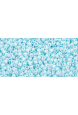 Toho 124 15  Seed 6g Opaque Pale Blue  Lustre