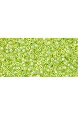 Toho 164 15 Toho Seed 5g Transparent Lime Green AB