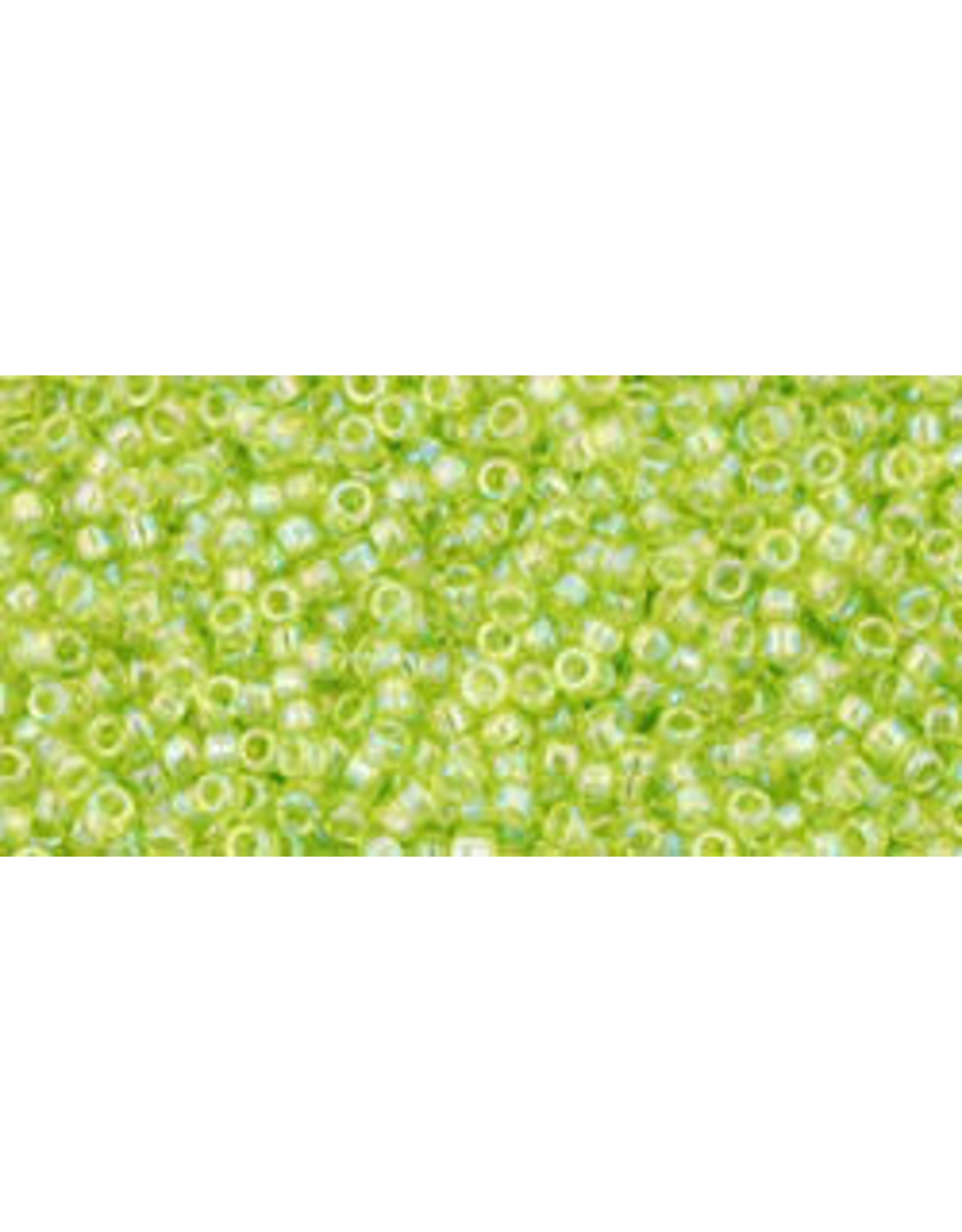 Toho 164 15 Toho Seed 5g Transparent Lime Green AB