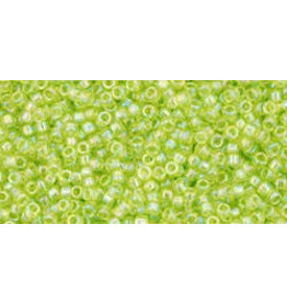 Toho 164 15 Toho Seed 5g Transparent Lime Green AB