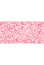 Toho 171 15  Seed 5g Transparent Dyed Light Pink AB