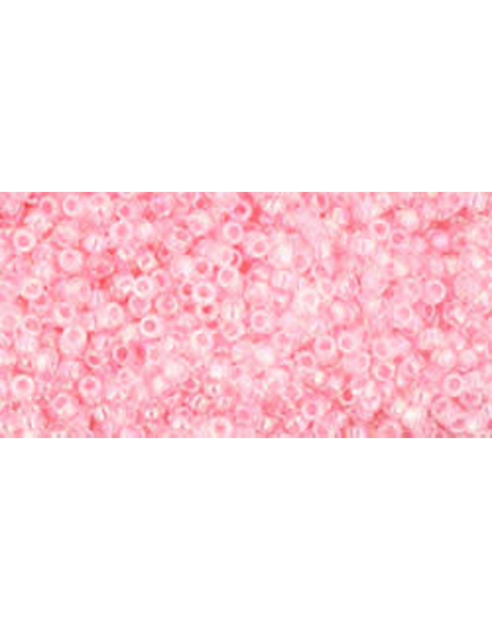 Toho 171 15  Seed 5g Transparent Dyed Light Pink AB