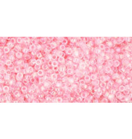 Toho 171 15  Seed 6g Transparent Dyed Light Pink AB