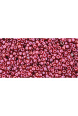 Toho 332 15 Round 5g  Light  Red Gold Lustre