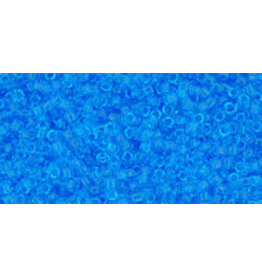 Toho 3b 15  Round 6g  Transparent Dark Aqua Blue