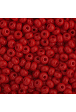 Czech *401631B  6  Seed 125g Opaque Medium Red