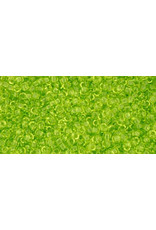 Toho 4  15  Seed 6g  Transparent Lime Green