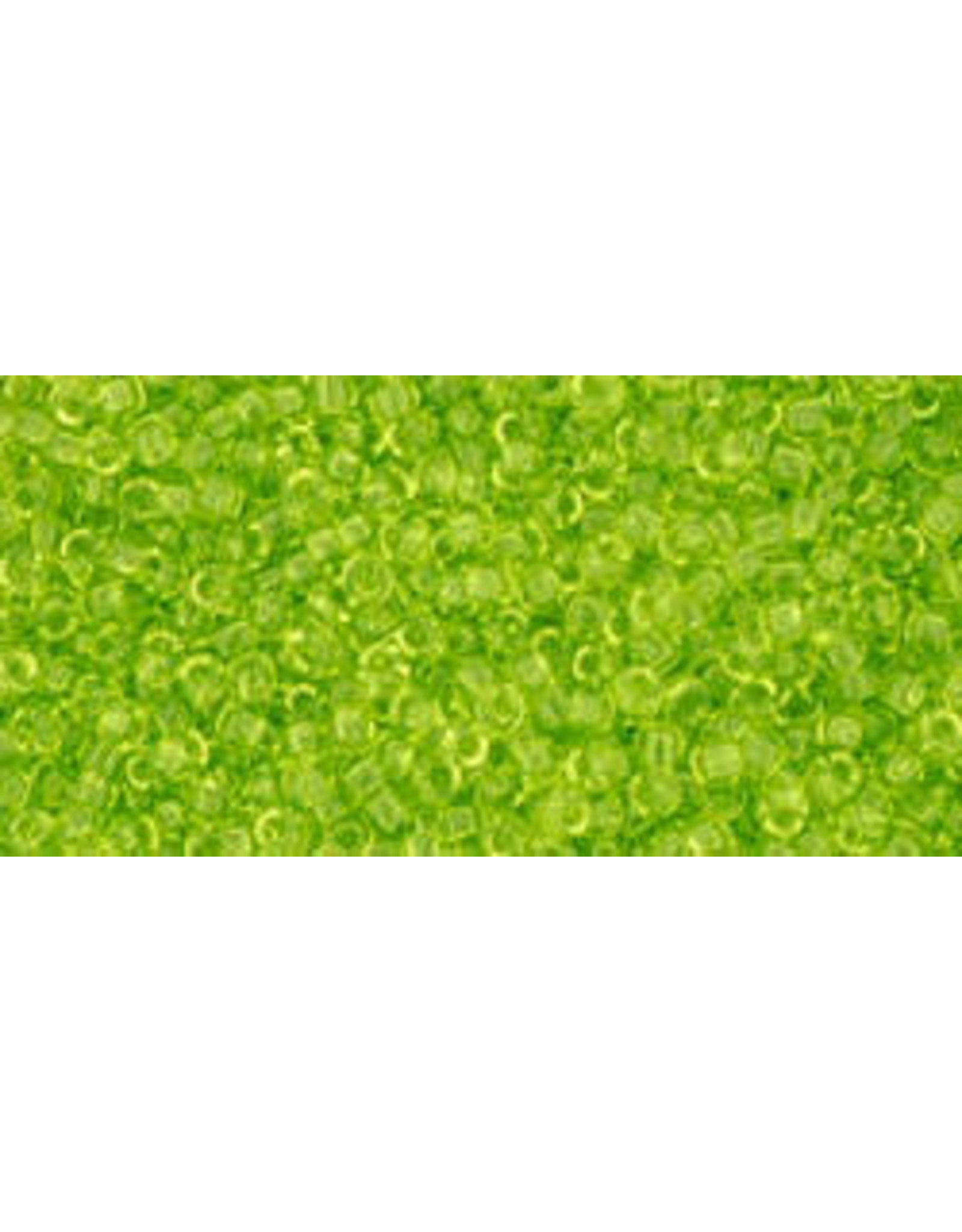 Toho 4  15  Seed 5g  Transparent Lime Green