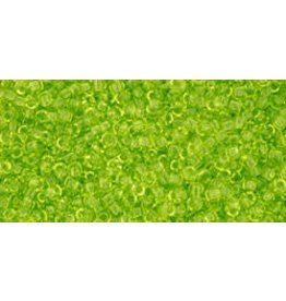Toho 4  15  Seed 5g  Transparent Lime Green