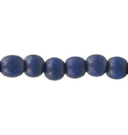 Wood 12mm  Blue 15" Strand  approx  x32