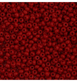 Czech 401632 6   Seed 20g  Opaque  Medium Dark Red