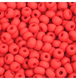 Czech 401005 6   Seed 20g  Opaque Light Red Matte