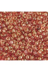Czech 401053  6   Seed 20g  Transparent Red Bronze Lustre