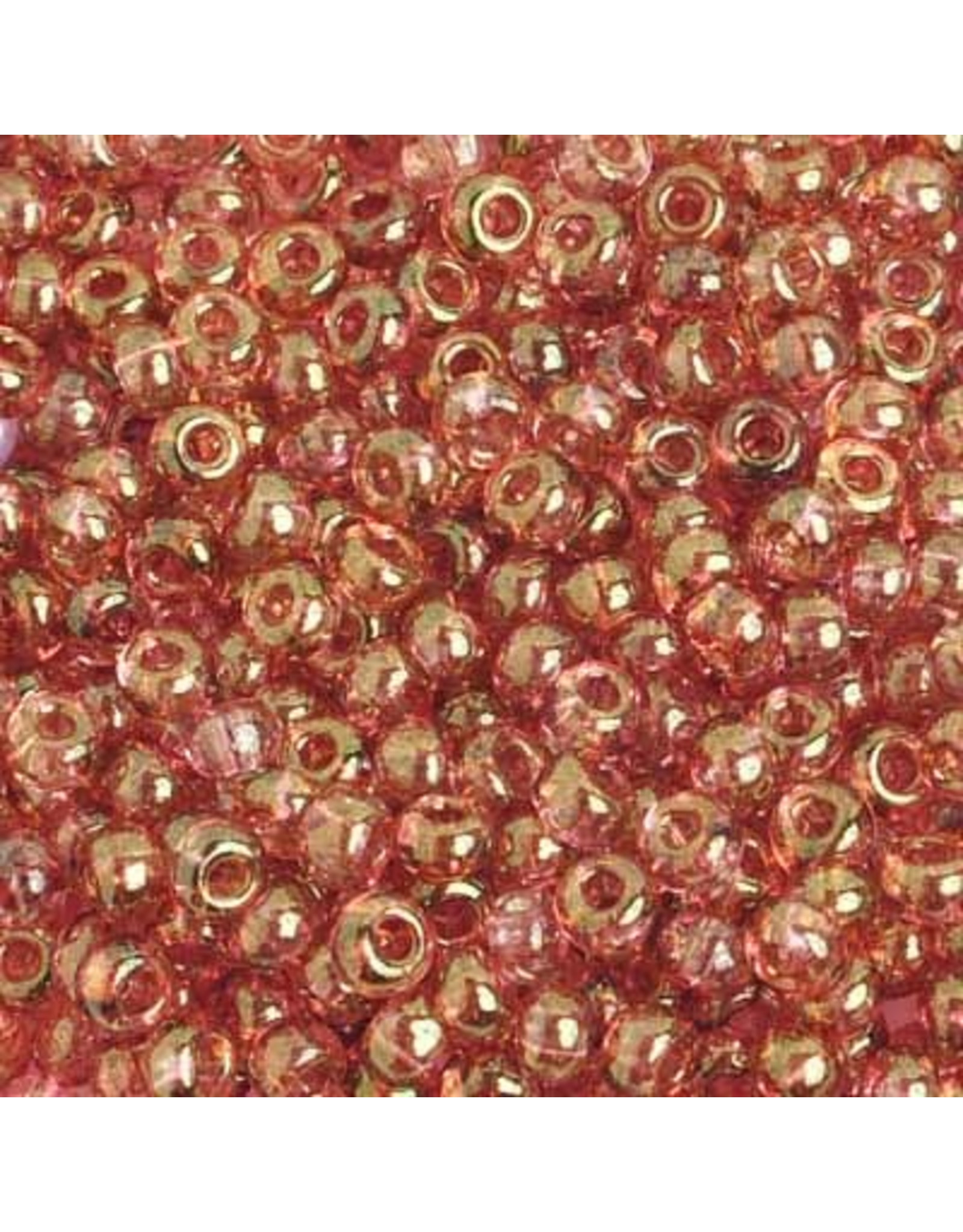 Czech 401053  6   Seed 20g  Transparent Red Bronze Lustre