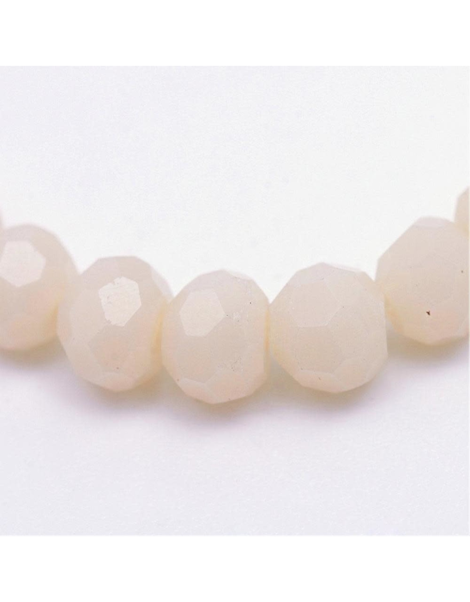 6mm Round Ivory Bisque Opal  x95