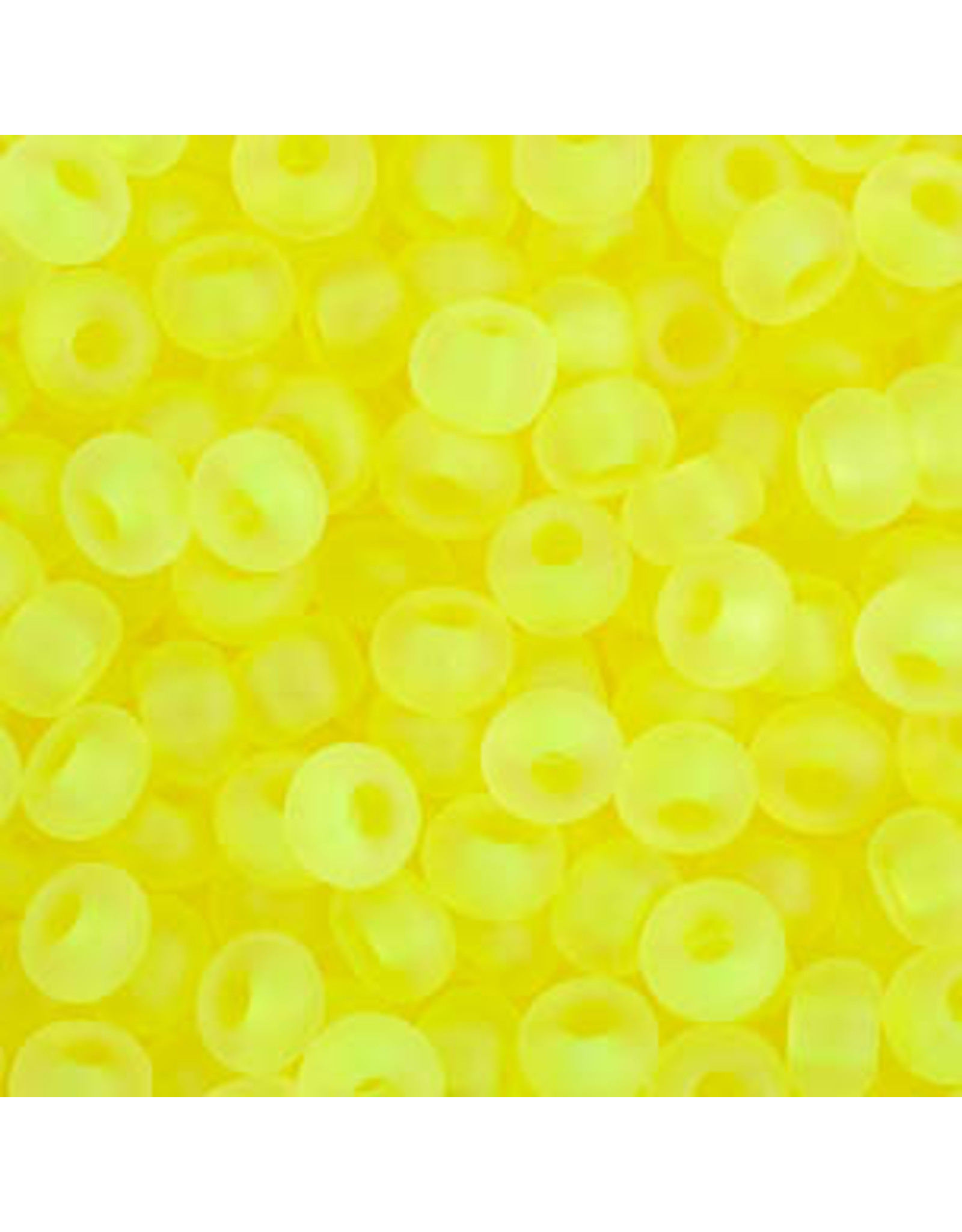 Czech *443106 6  Seed 10g  Transparent Neon Yellow