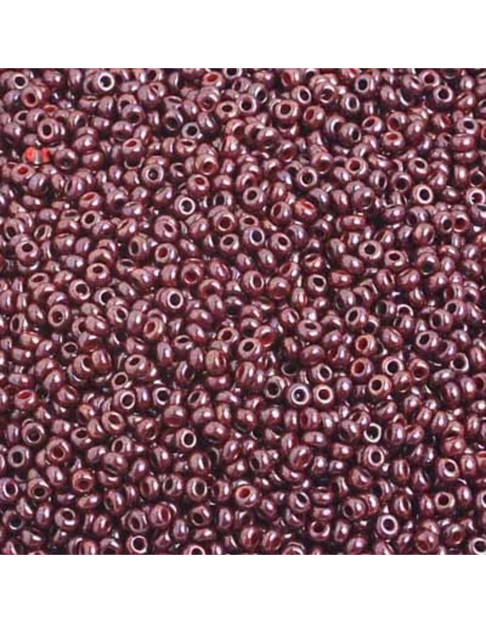 Czech *2383 10   Seed 10g  Opaque Dark Brown Lustre