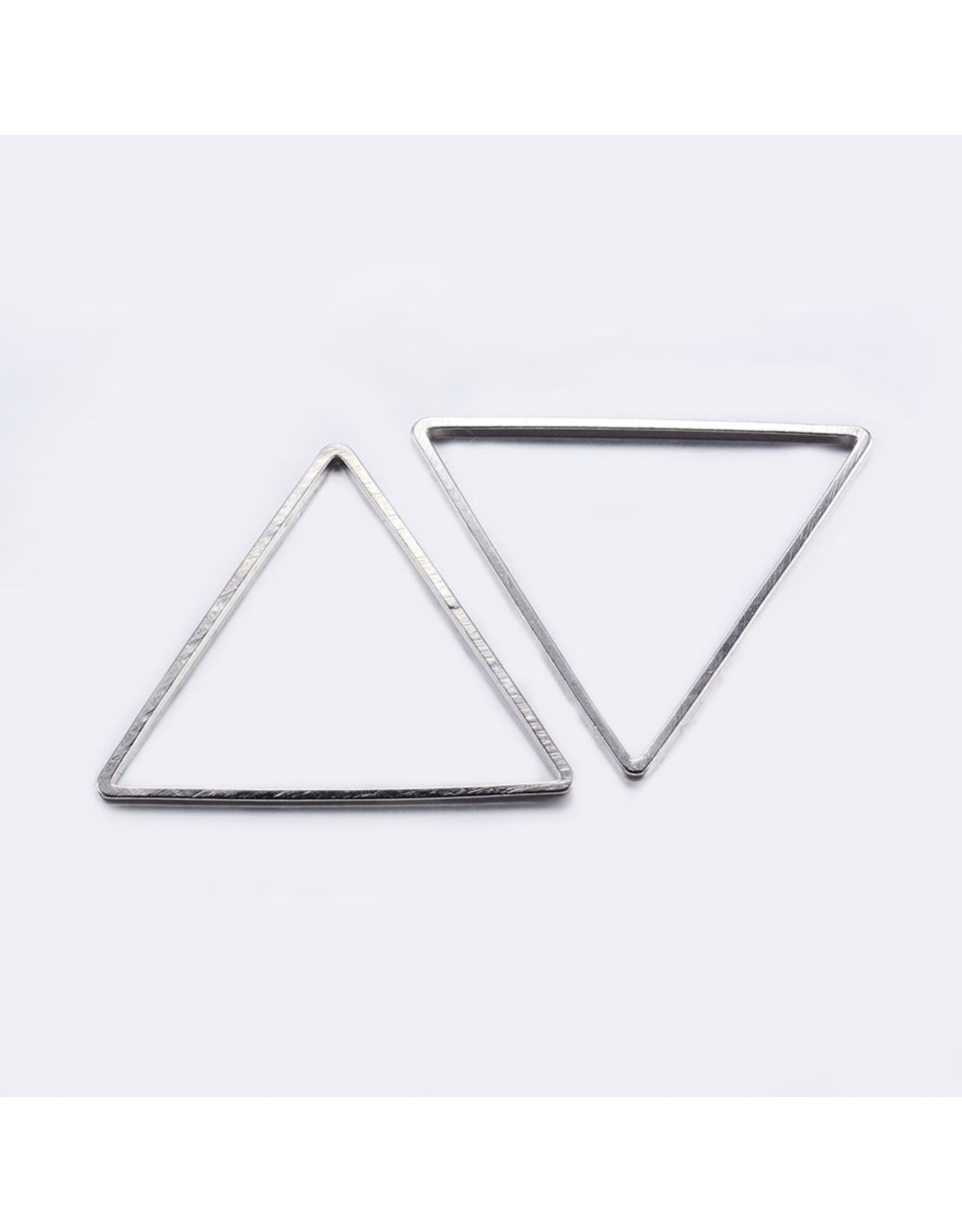 Triangle Link Platinum  13x15x1mm  x10 NF