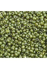 Czech *2381 10   Seed 10g  Opaque Olive Lustre