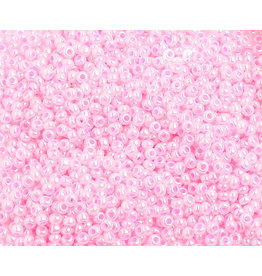 Czech 1429  10  Seed 10g Pink Rose Pearl Dyed