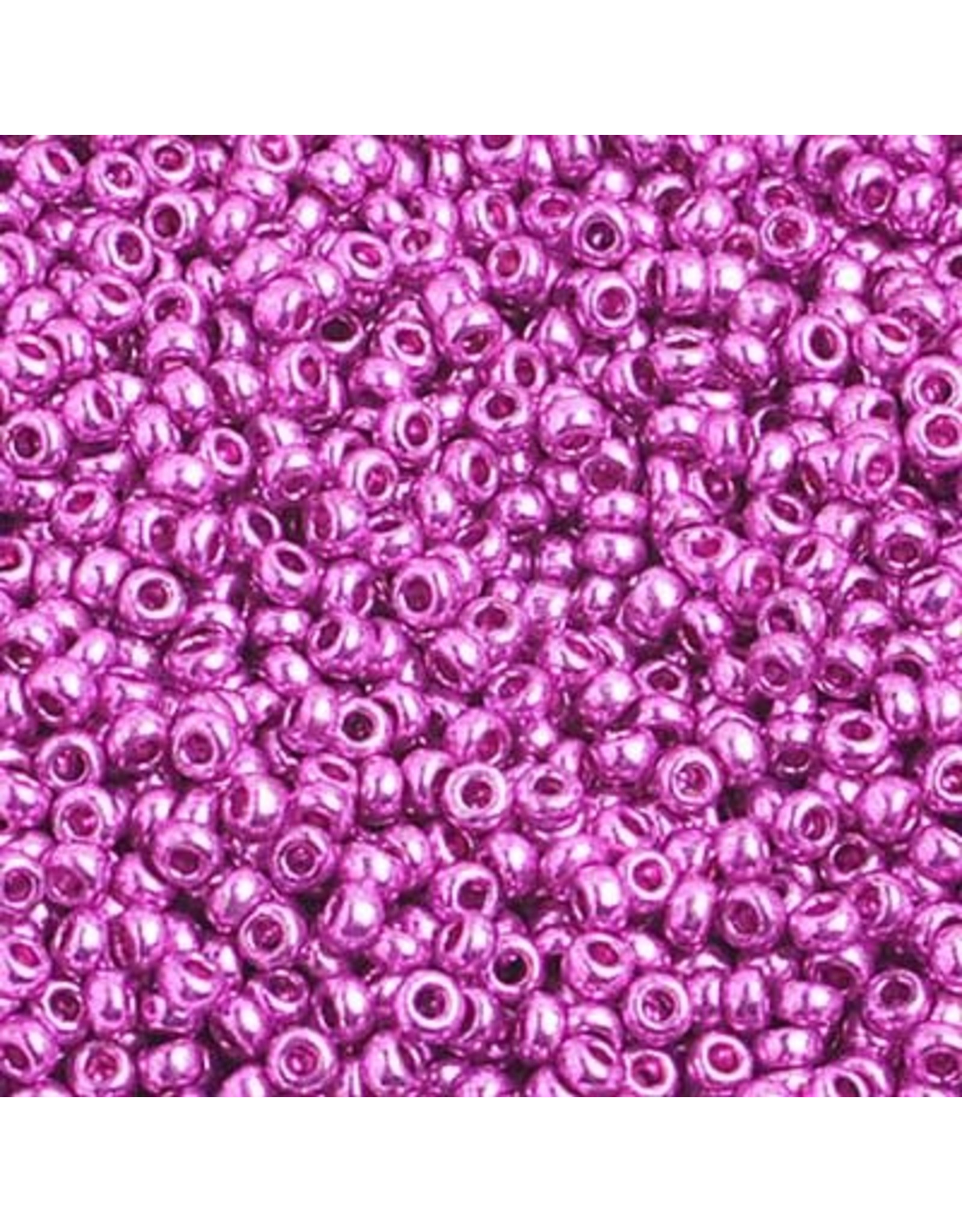 Czech *1508  10   Seed 10g  Dark Pink Metallic