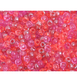 Czech 40144  6  Seed 20g  Transparent Pink Mix