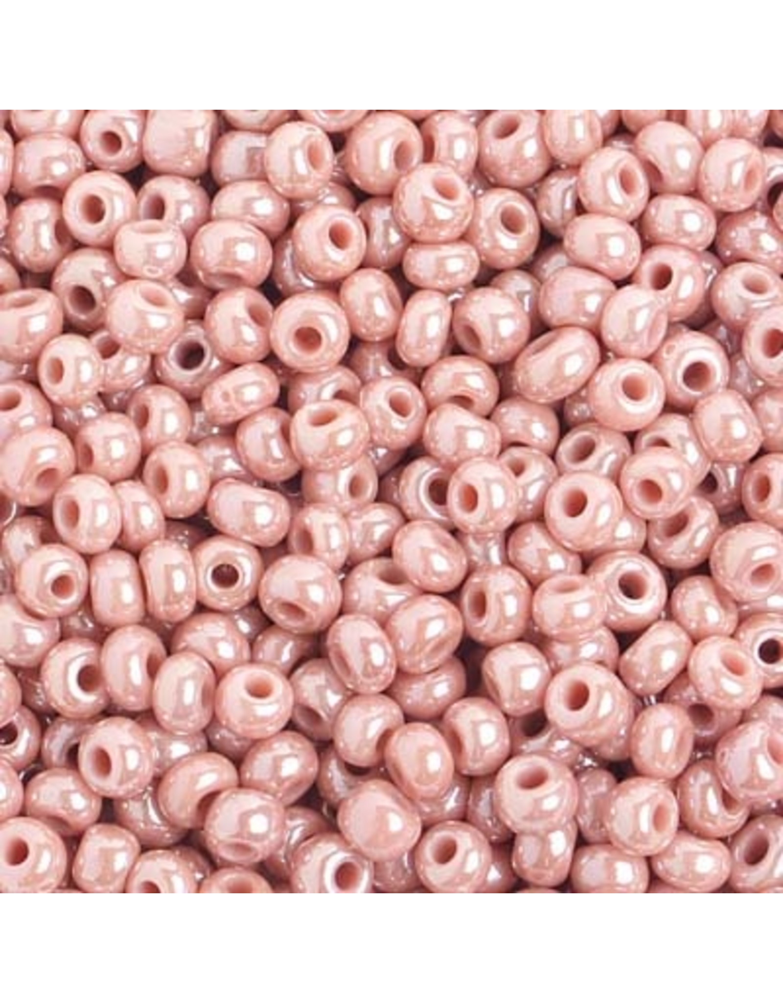 Czech *401010  6  Seed  10g  Opaque Pink Lustre