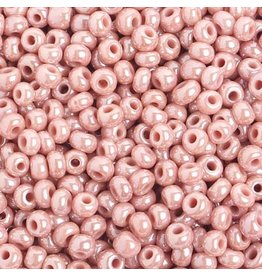 Czech *401010  6  Seed  10g  Opaque Pink Lustre