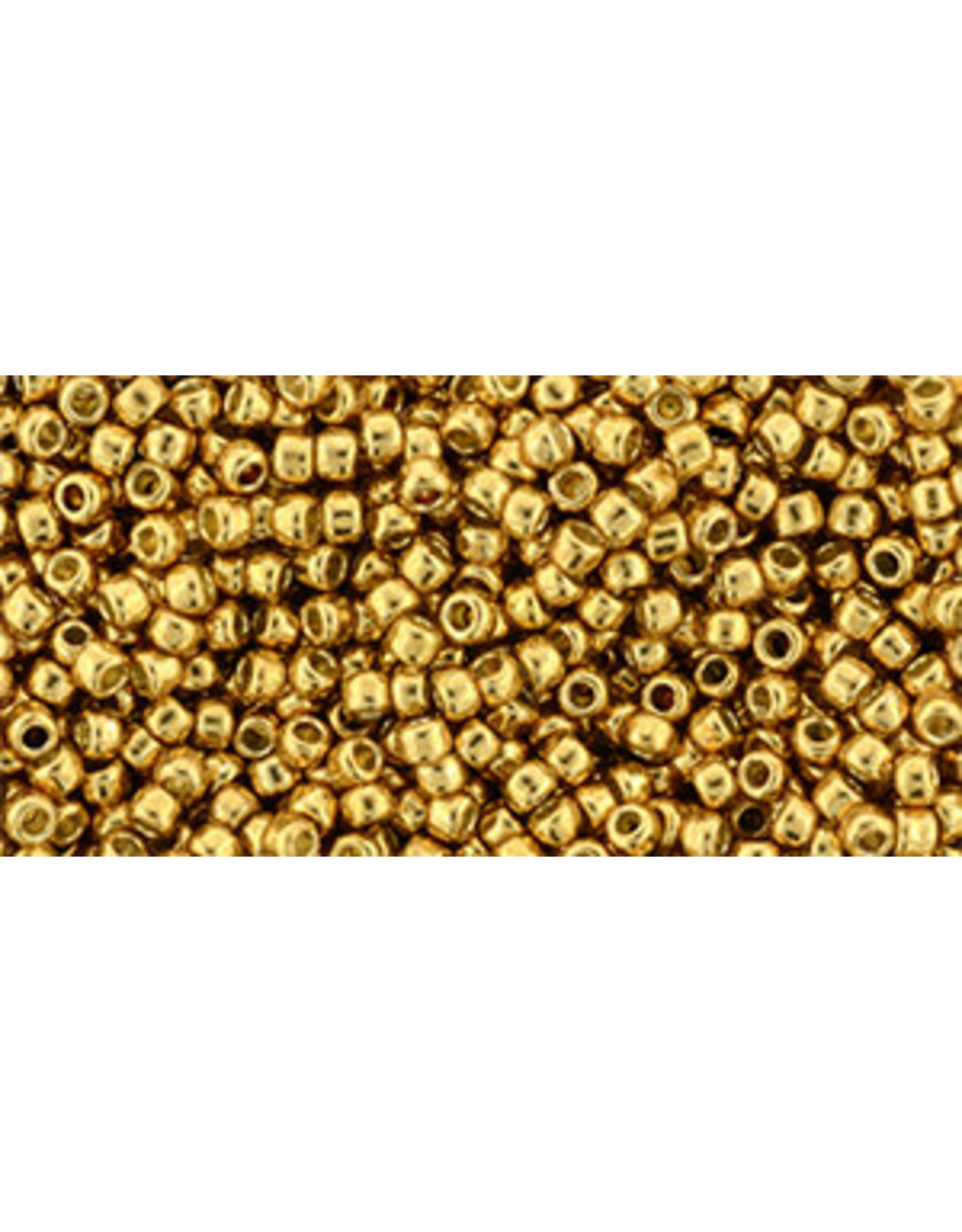 Toho pf591B 11  Round 40g  Old Gold Metallic