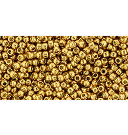 Toho pf591B 11  Round 40g  Old Gold Metallic