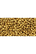 Toho pf591B 11  Round 40g  Old Gold Metallic