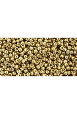 Toho pf592B 11  Round 40g  Fleece Gold Metallic
