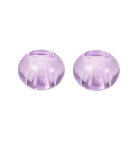 Rondelle  15x10mm Light Prurple  x10