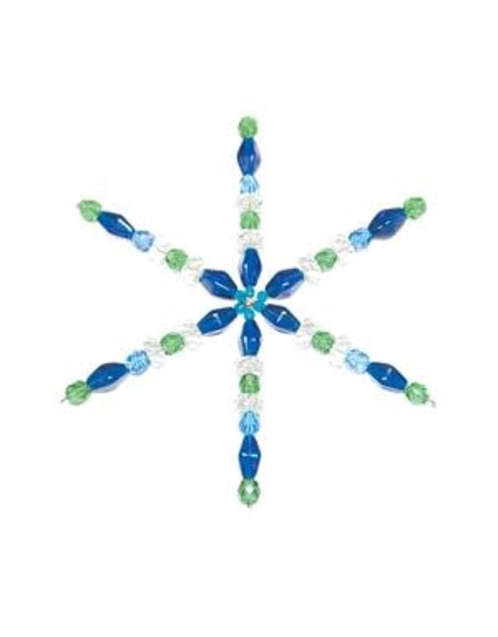 Snowflake Form 3  3/4"  Silver  x8