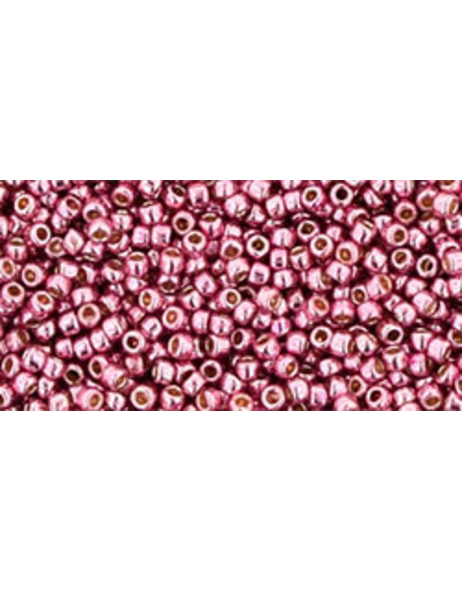 Toho pf553 15 Round 5g  Pink Lilac Metallic Perma Finish