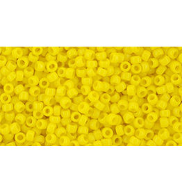 Toho 42b 15 Round 5g Opaque Sunshine Yellow