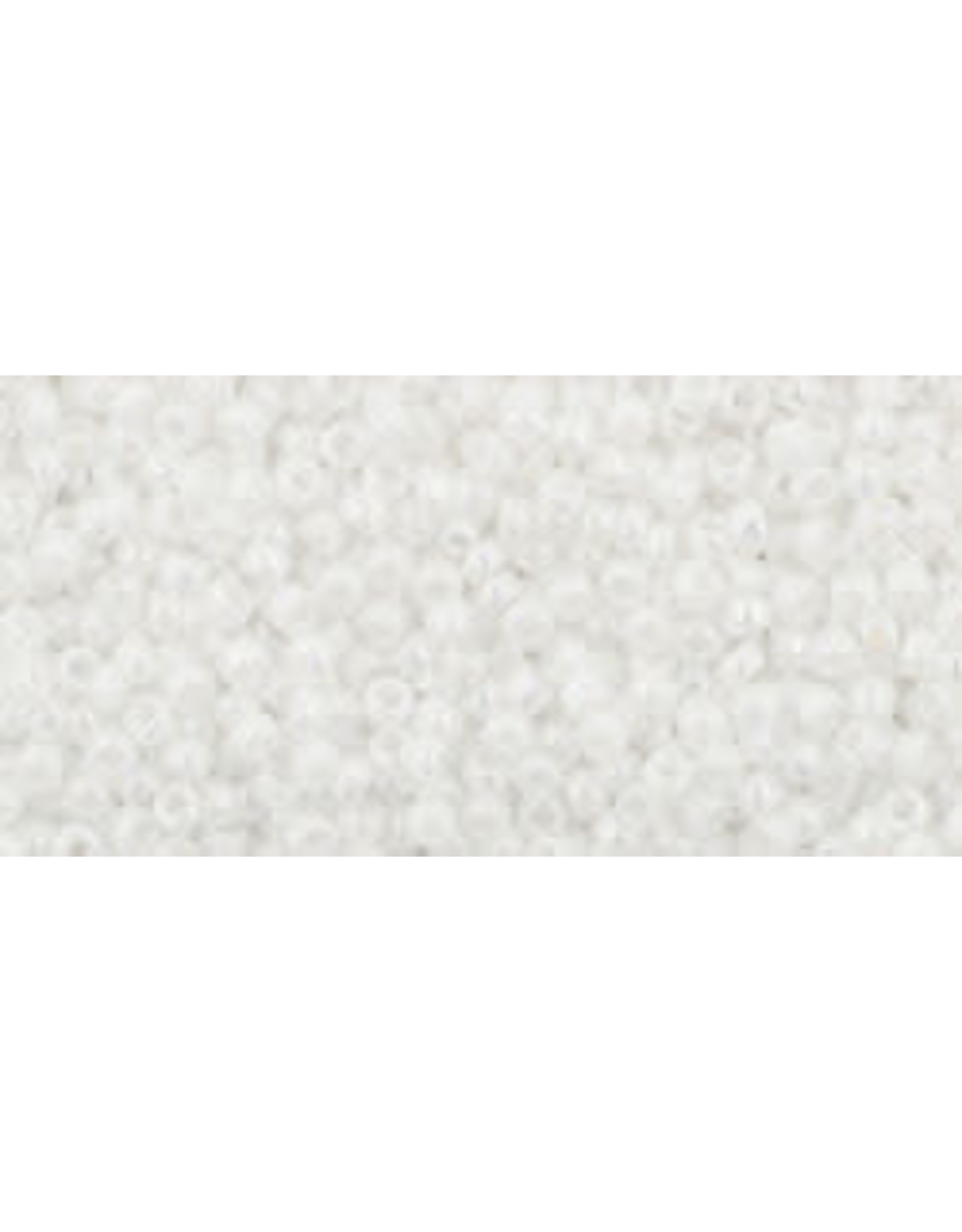 Toho 401  15 Round 5g Opaque White AB